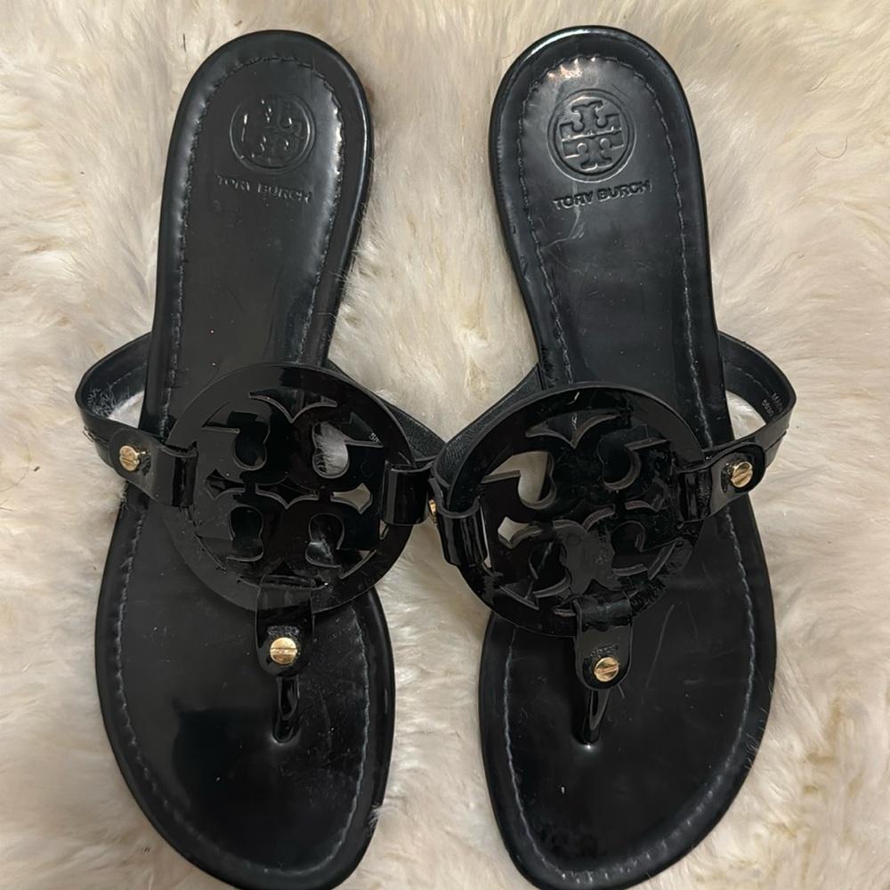 TORY BURCH MILLER BLACK SANDAL